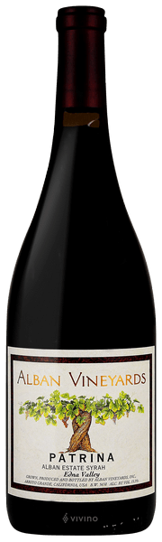 Alban Vineyards Patrina Estate Syrah
