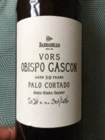 Barbadillo Vors Obispo Gascon Palo Cortado Aged 30 Years