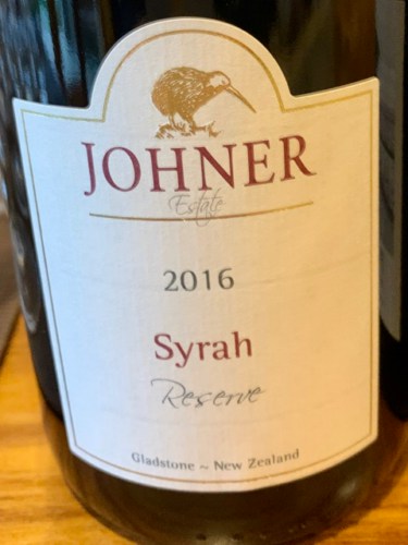 Johner Estate Reserve Syrah | Vivino US