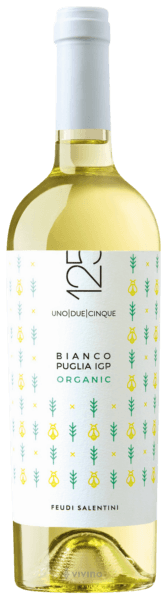Feudi Salentini 125 Uno Due Cinque Organic Puglia Bianco