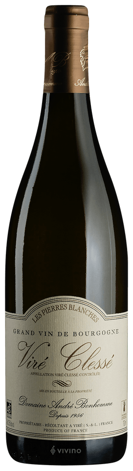 André Bonhomme Viré-Clessé Les Pierres Blanches | Vivino English