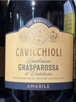 Cavicchioli Lambrusco Tre Medagile Grasparossa di Castelvetro Amabile