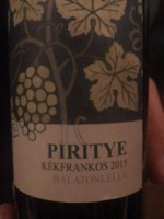 Konyári Piritye Kékfrankos
