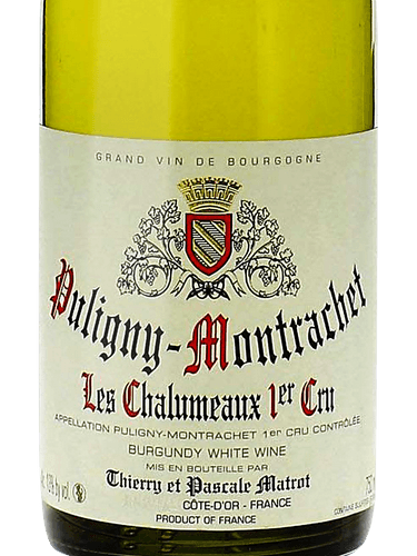Les Chalumeaux Puligny-Montrachet 1er Cru