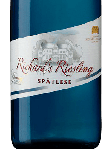 Richard's Riesling Spätlese | Vivino English