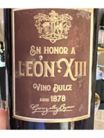 Gonzalez-Byass En Honor A León XIII Dulce