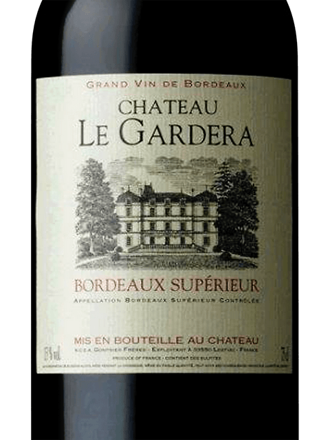 Château Le Gardera Bordeaux Supérieur | Vivino English