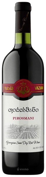 2019 Vaziani Пиросмани Красное Полусухое (Pirosmani Red Semi-Dry ...