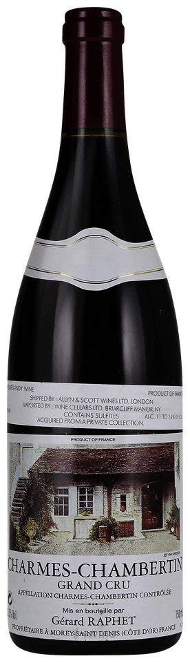 Gérard Raphet Charmes-Chambertin 2004 Gérard Raphet Charmes-Chambertin Grand Cru | Vivino English