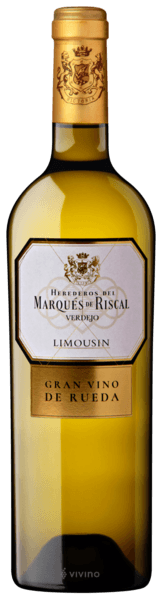 Vinho Marqués de Riscal Branco Seco Espanha Limousin Rueda Verdelho 2022 750ml