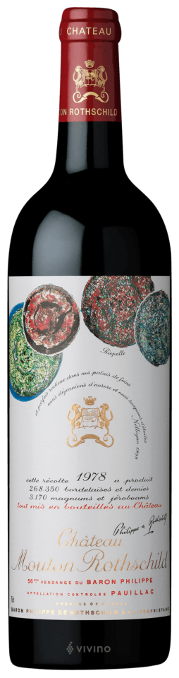 1978 Château Mouton Rothschild Pauillac (Premier Grand Cru Classé