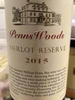 Penns Woods Merlot Reserve