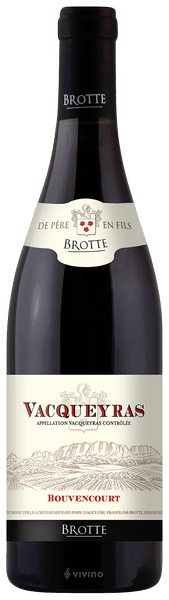 Brotte Vacqueyras Bouvencourt