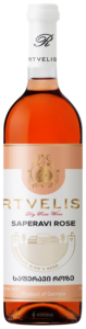 Rtvelisi (რთველისი) Saperavi Rosé Dry (საფერავი როზე მშრალი) N.V.