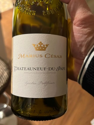 Marius César Spiritus Pontificum Châteauneuf-du-Pape | Vivino English