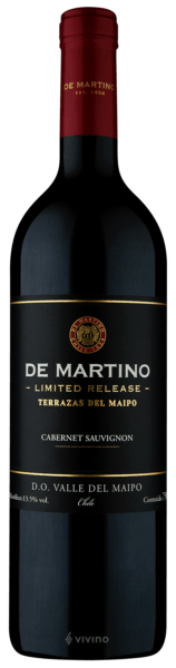 De Martino Limited Release Terrazas Del Maipo Cabernet Sauvignon