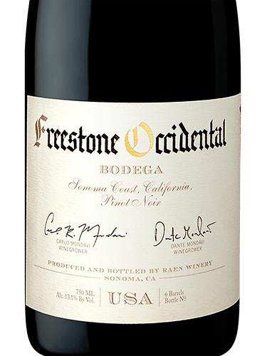 Bodega Freestone Occidental Pinot Noir