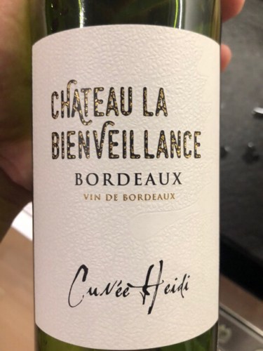 18 Chateau La Bienveillance Cuvee Heidi Bordeaux Vivino