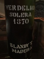 Blandy's Verdelho Solera Madeira