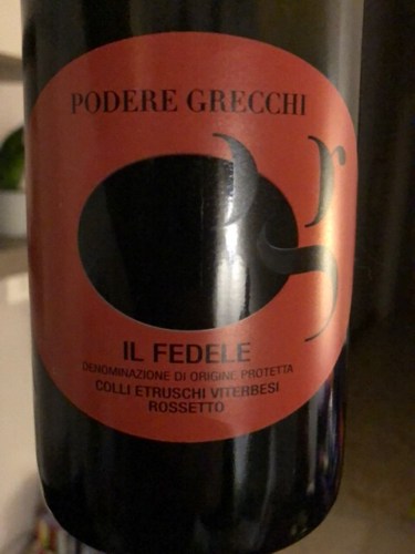 Podere Grecchi Il Fedele Colli Etruschi Viterbesi Rossetto Vivino