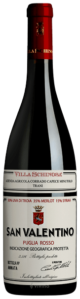 Villa Schinosa San Valentino Rosso