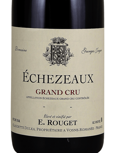 Emmanuel Rouget Domaine Georges Jayer Échezeaux Grand Cru | Vivino