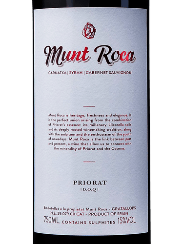 Munt Roca Tinto | Vivino US