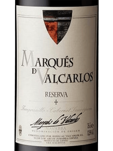 Valcarlos Marqués de Valcarlos Reserva Vivino US