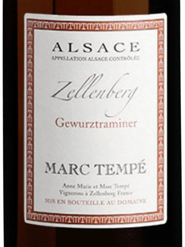 Anne Marie et Marc Tempé Gewürztraminer 'Zellenberg' | Vivino English