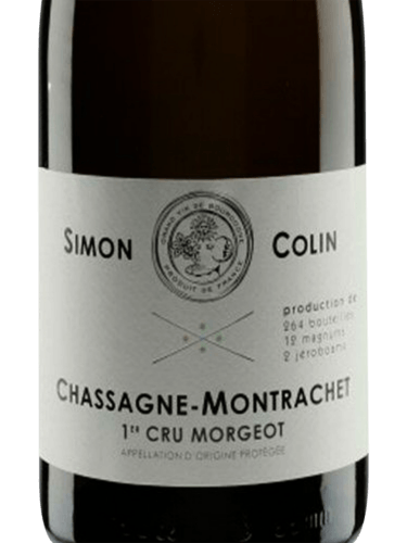 Simon Colin Chassagne-Montrachet 1er Cru 'Morgeot' | Vivino