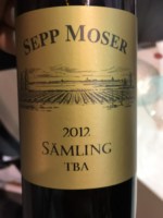 Sepp Moser Samling Trockenbeerenauslese