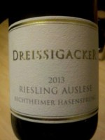 Dreissigacker Bechtheimer Hasensprung Riesling Auslese