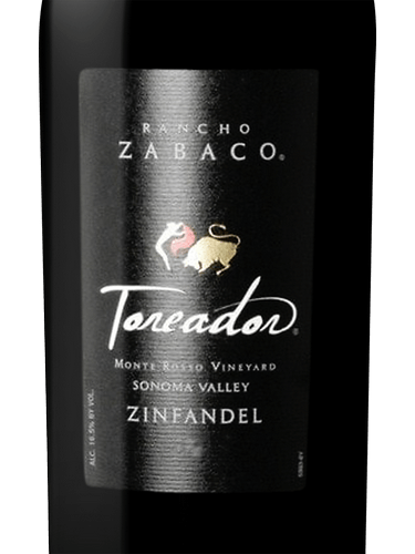 Zinfandel Monte Rosso Vineyards Toreador