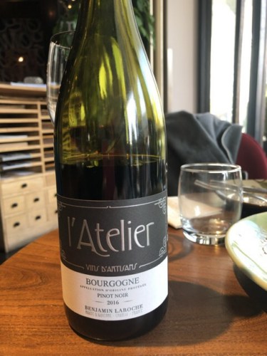 飲料・酒 Atelier du Vin Pinot Noir 2018