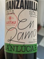 Lustau 3 En Rama Manzanilla de Sanlúcar de Barrameda
