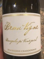 Beau Vigne Bacigalupi Vineyard Reserve Chardonnay