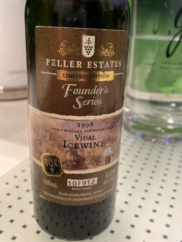 Peller Estates Founder's Series Vidal Icewine | Vivino English