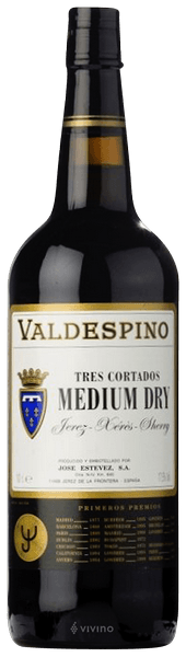 Valdespino Tres Cortados Medium Dry