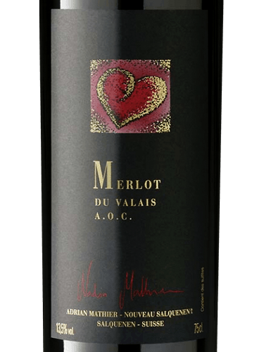 Adrian et Diego Mathier Merlot | Vivino