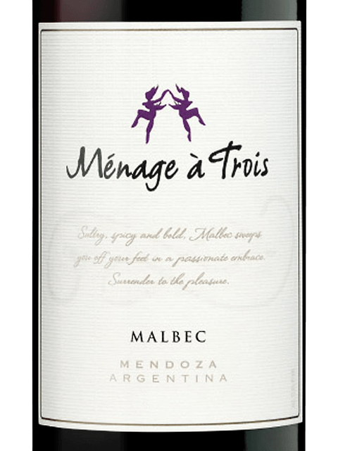 Menage A Trois Malbec Vivino Menage a trois see more ». menage a trois malbec