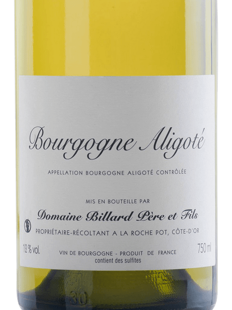 Domaine Billard Père & Fils Bourgogne Aligoté | Vivino English