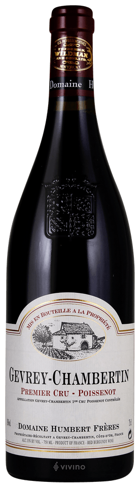 Domaine Humbert Frères Gevrey-Chambertin Premier Cru 'Poissenot