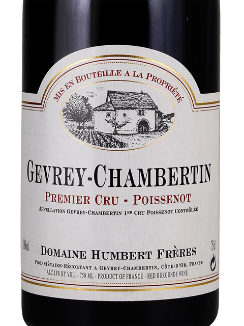 Domaine Humbert Frères Gevrey-Chambertin Premier Cru 'Poissenot