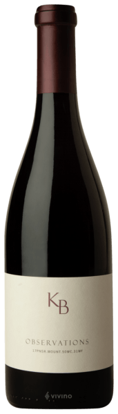 Kosta Browne Observations Series Mt. Carmel Pinot Noir