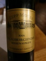 Sepp Moser Blauburgunder Beerenauslese