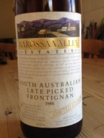 Barossa Valley Estate Limited Edition Late Picked Frontignan