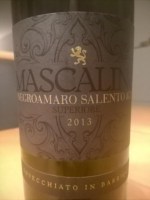 Mascalin Negroamaro Salento Superiore Invecchiato In Barrique | Vivino