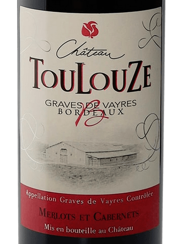Château Toulouze Graves de Vayres Bordeaux | Vivino English