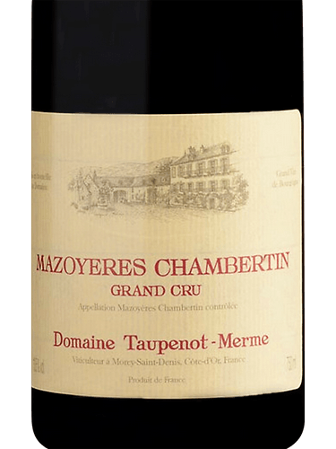 ワイン Taupenot-Merme Mazoyeres-chambertin 2010 2010 Domaine
