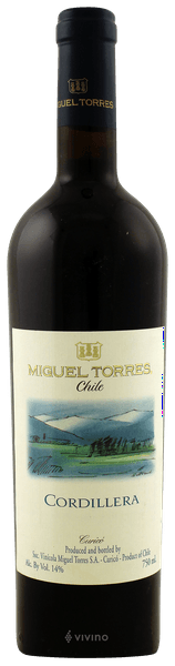 Miguel Torres Chile Cordillera Curicó